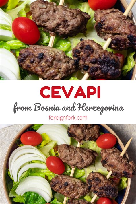 Cevapi From Bosnia And Herzegovina The Foreign Fork Recipe In 2020