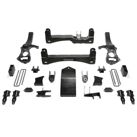 6 Fabtech Gmc Suspension Lift Kit Basic System With Factory Adaptive