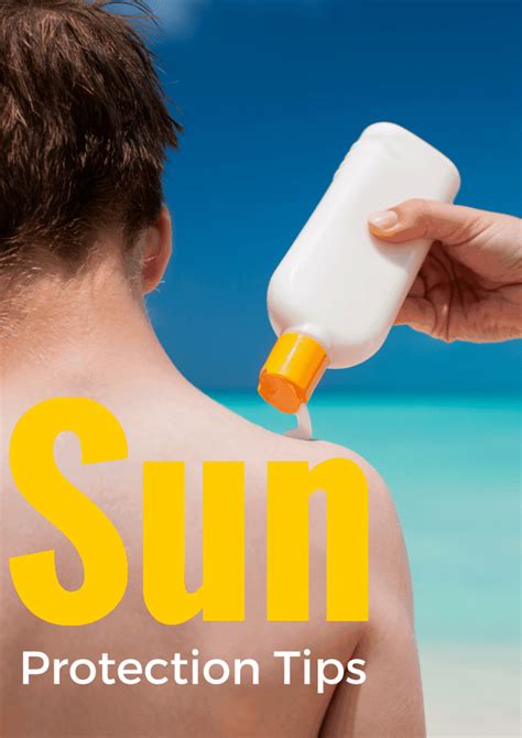 sun protection tips for summer fun