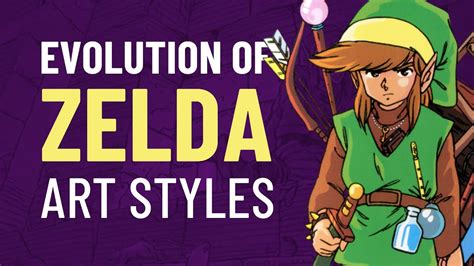 The Evolution Of Zelda Art Styles The Legend Of Zelda History Youtube