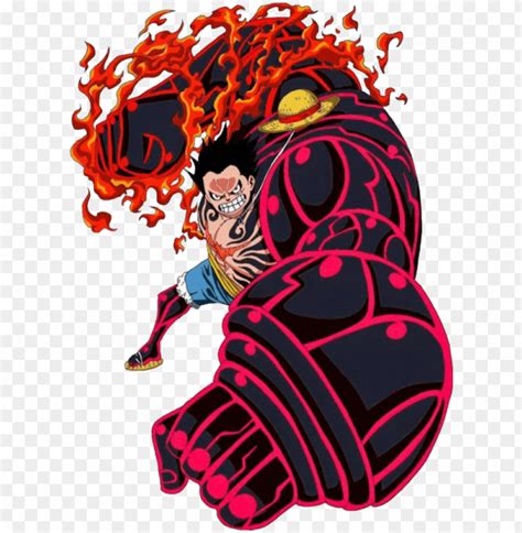 Free Download Hd Png Luffy Gear 4 Png One Piece Luffy Gear 4 Png