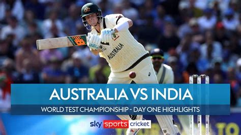 Australia V India World Test Championship Final Day One Highlights