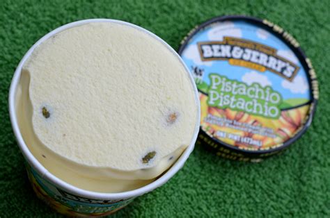 Food And Ice Cream Recipes Review Ben And Jerrys Pistachio Pistachio