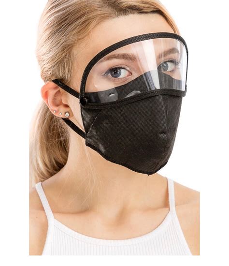 Face Mask With Eye Shield At Cypress Boutique Monterey Social Wave 2