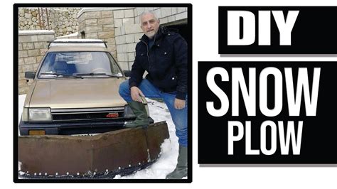 Homemade Snow Plow Quick Try Youtube
