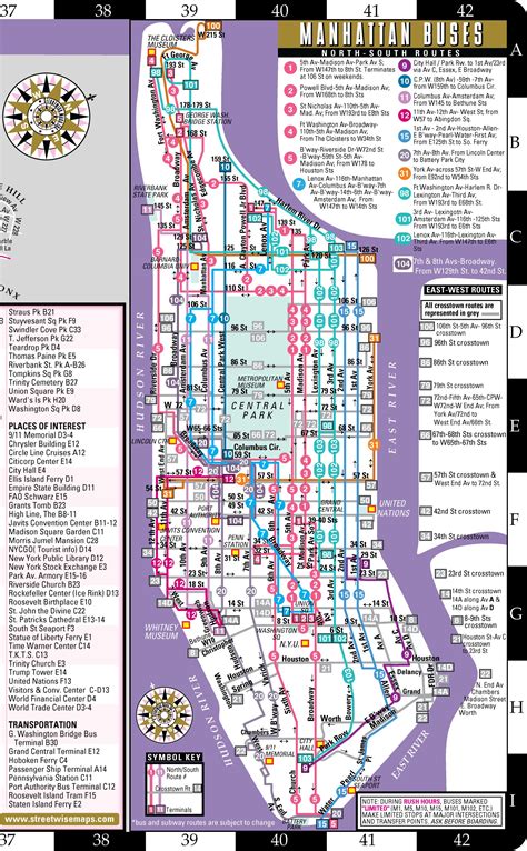 Printable Manhattan Subway Map Pdf