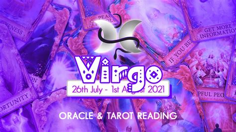 Virgo Tarot Reading ♍️ 26 July 2021 1 August 2021 Its Time To Let