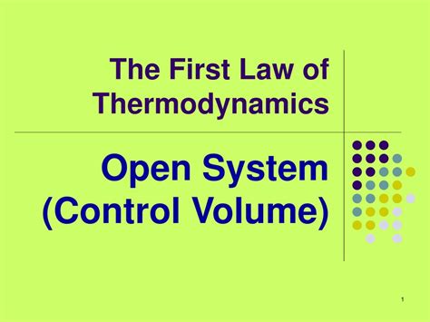 We did not find results for: PPT - The First Law of Thermodynamics PowerPoint ...