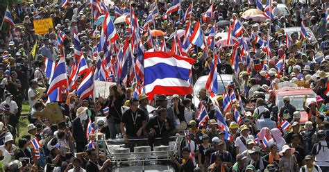 In Thailand Anti Government Protests Escalate