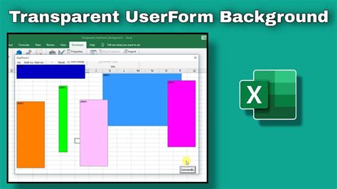 Transparent Userform Background Youtube