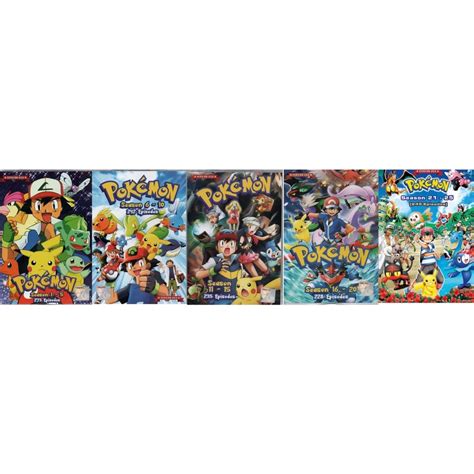 anime dvd pokemon complete series season 1 25 vol 1 1223 end usa version movie 26 in 1