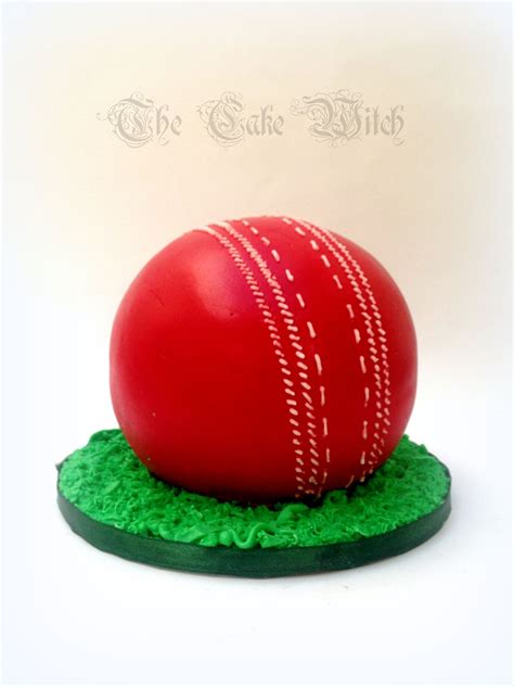 Cricket Ball Cake Cricket Theme Cake Cricket Cake Birthday Cakes