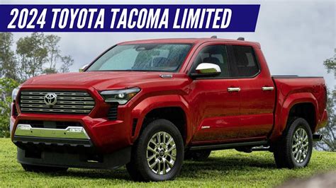 2024 Toyota Tacoma Limited First Look Autobics Youtube