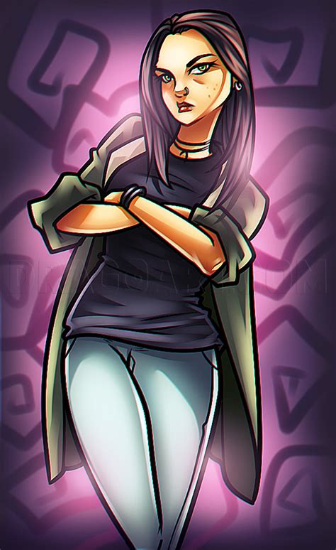 How To Draw Grunge by Dawn | dragoart.com