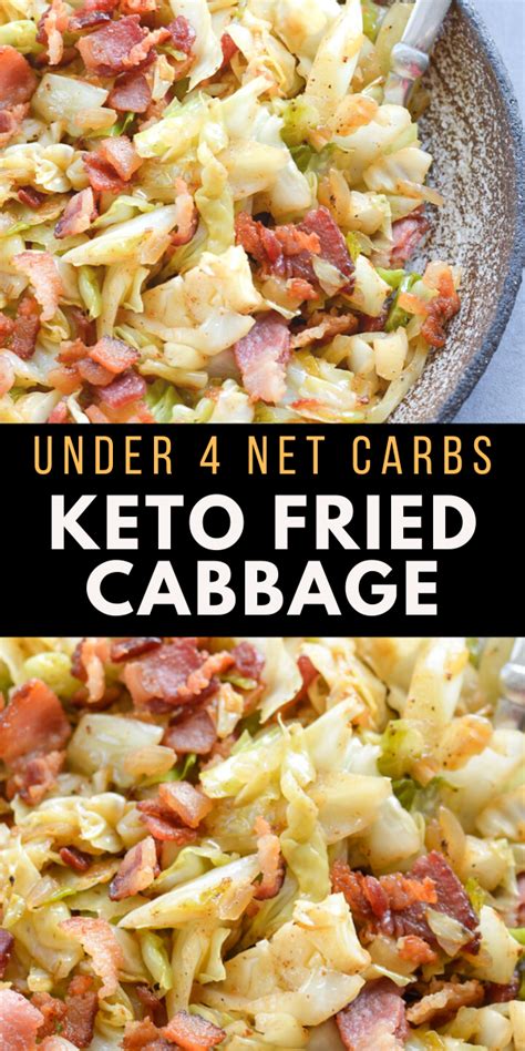 Last updated jun 22, 2021. Fried Cabbage with Bacon (keto + low carb) - The Best Keto ...