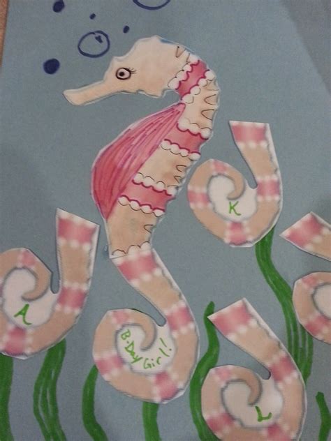 Pin The Tail On The Seahorse For An Under The Sea Party Under The