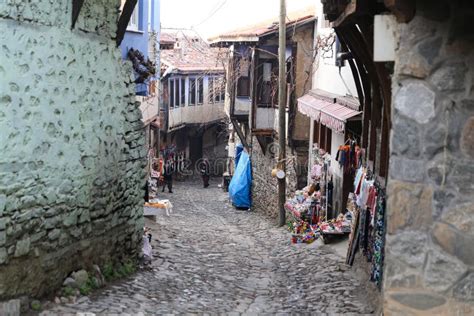 Street In Cumalikizik Village Bursa Turkey Home House Editorial