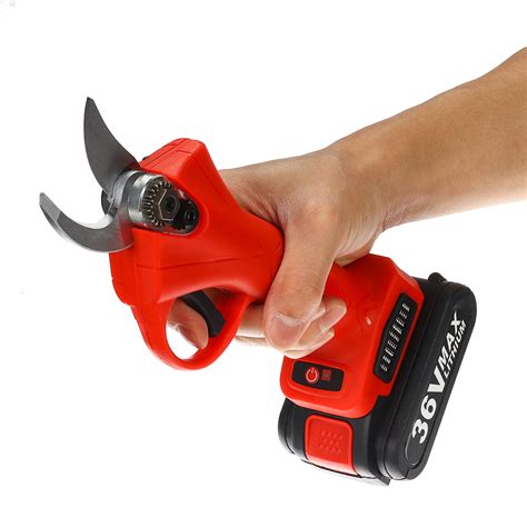 Professional Cordless Electric Pruning Shears 36V Branch Cutter