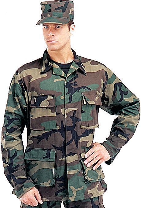 Us Army Battle Uniform Hot Weather Woodland Bdu Camo Pattern Catawiki