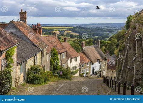 Gold Hill In Shaftesbury In Dorset Uk Stock Photo Image Of Hovis