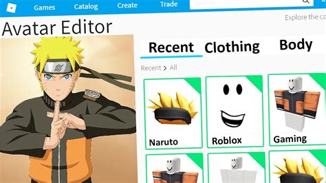 Making Naruto A Roblox Account Youtube