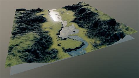 Terrain Download Free 3d Model By Fng Firstng 826c418 Sketchfab