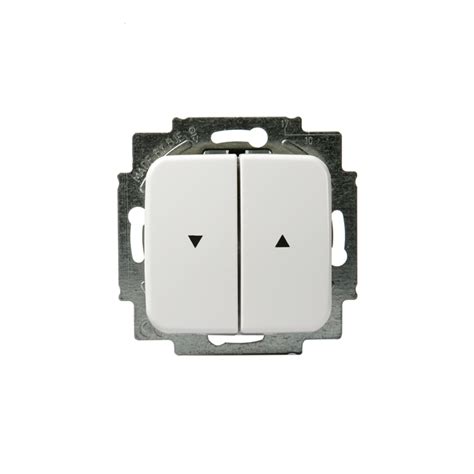 On the bottom line you have the wiring terminals for the switches providing hysteresis (wires 1 & 2). 2-gang push switch for up/down control, IP21: 2020/4U-101-212 | ABB Oy, Wiring accessories
