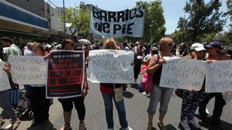 Organizaciones Sociales Marcharon A Plaza De Mayo Para Pedir Un Bono De