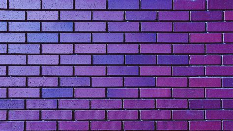 Download Wallpaper 1920x1080 Wall Brick Purple Texture