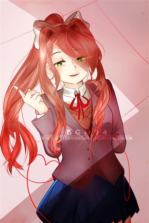 Just Monika By Bgm94 On Deviantart