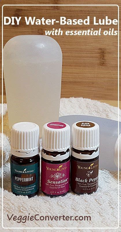 Diy Water Based Lube With Essential Oils Click