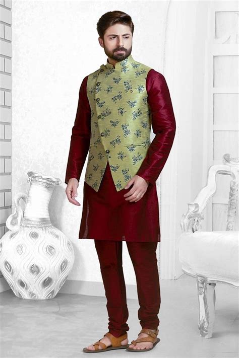 4,660 olive green wedding products are offered for sale by suppliers on alibaba.com, of which decorative flowers & wreaths accounts for 10%, event you can also choose from arm chair, home decoration, and home olive green wedding, as well as from recyclable, waterproof, and disposable. Men's Jacquard Nehru Jacket in Olive Green | Mens kurta ...