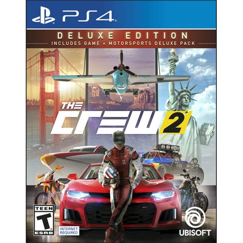 The Crew 2 Deluxe Edition Ubisoft Playstation 4 887256032784
