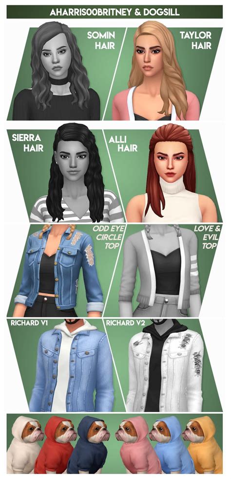Aharris00britney Sims 4 Sims 4 Cc Packs Sims Cc