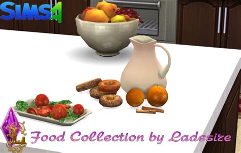 Ladesire Creative Corner Food Collection Sims 4 Downloads