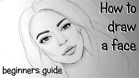 How To Draw Faces For Beginners Easy Tutorial Youtube