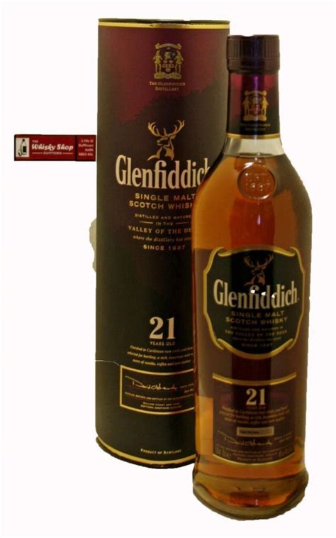 Glenfiddich 21 Years Old The Whisky Shop Dufftown