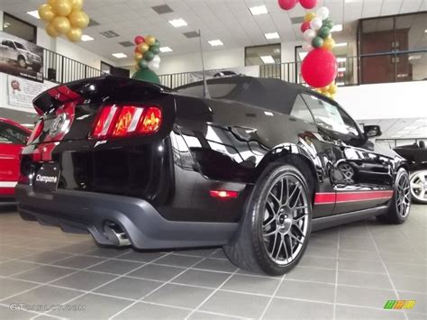 2012 Black Ford Mustang Shelby Gt500 Svt Performance Package