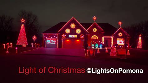 Light Of Christmas 2020 Christmas Light Show Youtube