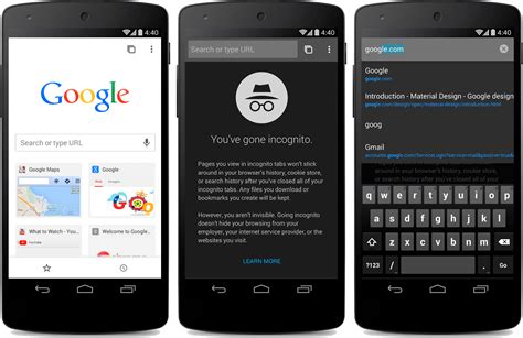 Cult Of Android Latest Chrome Beta For Android Brings Material Design