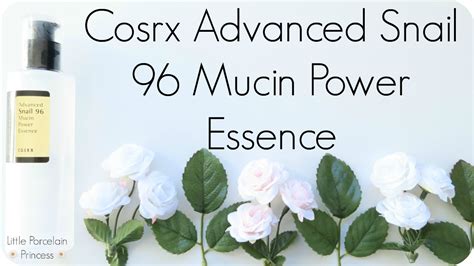 I spent the first few months of last year desperately waiting for the cosrx snail mucin essence to come back in stock in the indian market. Little Porcelain Princess: Review: Cosrx Advanced Snail 96 ...