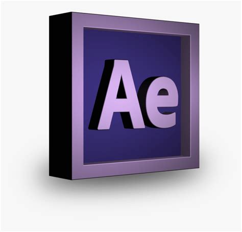 Transparent Adobe After Effects Logo Png Logo After Effects 3d Png