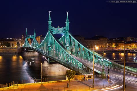 Liberty Bridge Budapest Night Cruise Miroslav Petrasko Photography