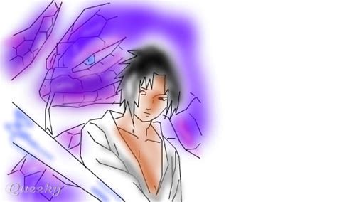 Sasuke Test Nfinis ← An Anime Speedpaint Drawing By Guyverunit Queeky