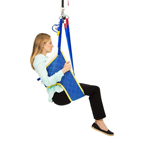 Hygiene 4 Point Patient Lift Slings With Commode Opening