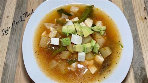 How To Make Mexican Potato And Cheese Soup Caldo De Papa Con Queso