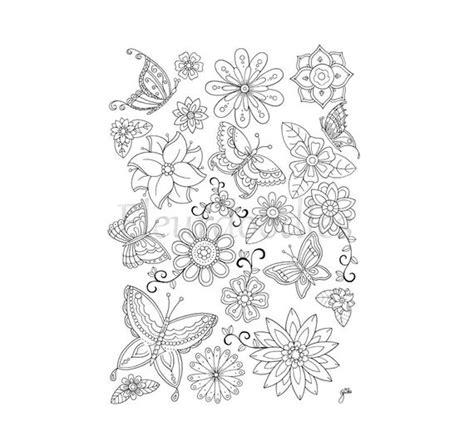 Knifelblatt zum ausdrucken dina 4 : Malseite zum Ausdrucken Schmetterlinge Blumen Ausmalbilder
