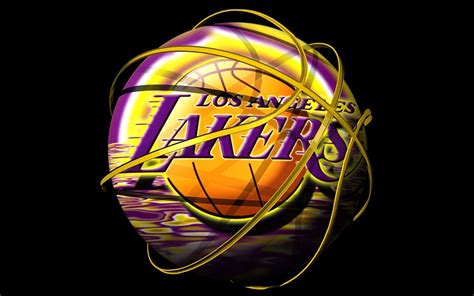 Los Lakers De Los Angeles Nba Logo Fondos De Pantalla Hd 1024x640