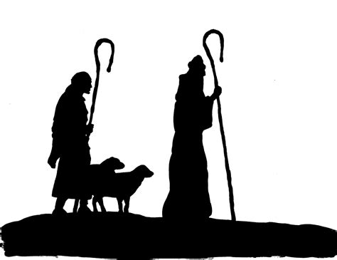 Nativity Silhouette Clip Art 52 Cliparts