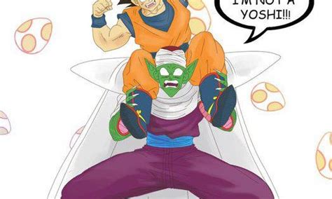 Dragon ball vs super mario bros.! Yoshi Piccolo! - DBZ / DBZ Abridged by Team Fourstar | Anime | Pinterest | Piccolo, Yoshi and ...